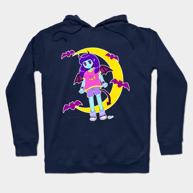 lil demon brat Hoodie by robinchan33